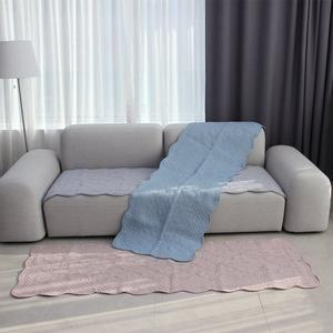 [리앤데코]순면 마조람 워싱 사계절 3인용 소파 쇼파패드 커버 (60x180cm)