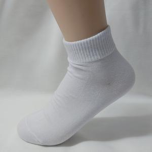 남자 여자 학생 단목 양말 5켈레 무지 흰색 검정 발목 양말