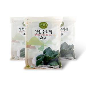 [강원6차산업]강원도 정선수리취떡 송편(600g x 3봉 )