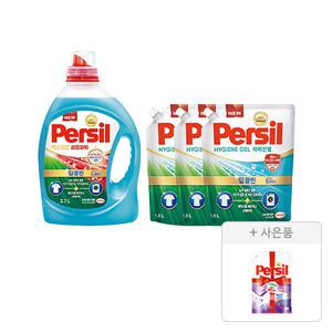 퍼실 엑스퍼트 삶음파워 2.7L, 1개 + 리필 1.8L, 3개 + 증정(퍼실 300ml, 1개)