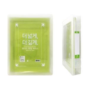 문화 와이드 화일케이스L 대 A4 클립보드 수납가능 F991-7