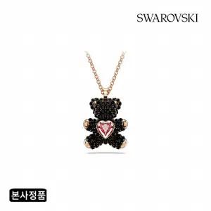 [/본사정품] Teddy Heart 블랙 목걸이 5693623