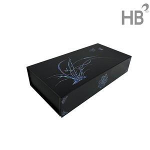 EV 난초장식 자석 공진단상자 10환 싸바리 종이 한약 환 청병 케이스 상자