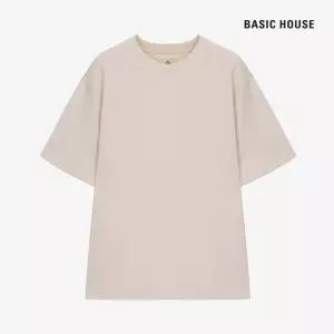 (정상가:19,900원) 베이직하우스 여성40수릴렉스핏크루넥반팔티셔츠 LATS0209