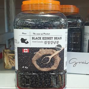 캐나다산 검정 강낭콩 4kg