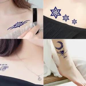 반영구타투스티커 30종택1 여성용감성타투여름 패션용워터프루프