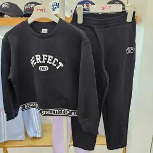 [에스핏] HC30 밴딩맨투맨 조거 세트 봄가을 티셔츠 바지 상하복 블랙 SJZ101-FKTR (S30165584)