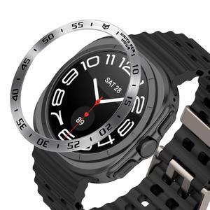 갤럭시 워치 7 용 금속 베젤 링, 시계 베젤 스타일링 프레임 케이스 커버, 보호 시계 장식, 40mm, 44mm