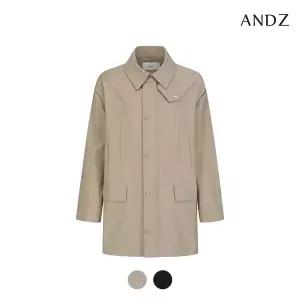 [앤드지] 오버핏 솔리드 트렌치 코트_BZD1CG1101