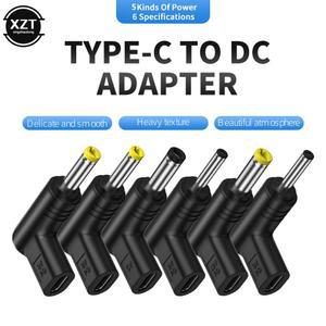 USB C PD 전원 커넥터 범용 5V 9V 12V 15V 19V 유형 잭 플러그 라우터 태블릿 용 충전 어댑터 변환기