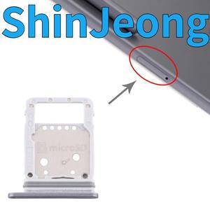 품질보증 삼성 갤럭시 탭 S6 SM-T860 SIM 카드 트레이 + 마이크로 SD (실버)