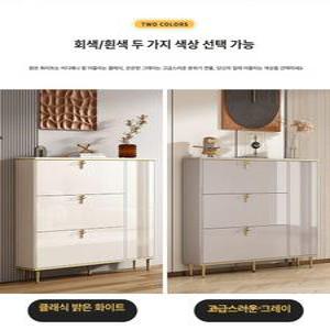 임팡몰 슬림신발장 미니 틈새 대리석 고급 슬림 현관 3단 현관신발장