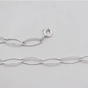 [QNUU4YZ2_58]악세사리주얼리 anklet (Silver925)Oval