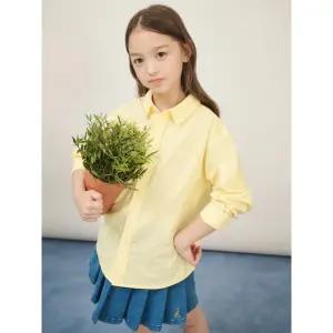 [BEANPOLE KIDS] [Reedition] 옥스포드 셔츠  옐로우 (BI5864U02E)