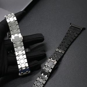 삼성 갤럭시 워치 8 40mm 44mm 8 클래식 럭셔리 스트랩, 갤럭시 울트라 47mm 비즈니스 밴드용 틈새 없는 스