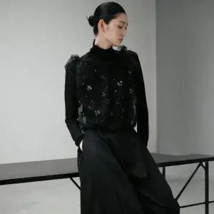 [르네크루]25FW 시퀸 뷔스티에