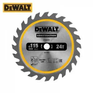[아우트]목재용 DCS571용 115mm 24T DT20420-KR