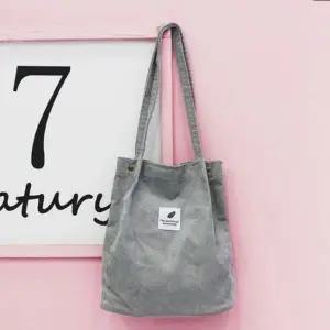 코듀로이 데일리 에코백 골지 숄더백 토트백