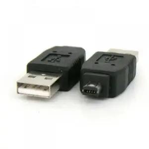 Coms USB 젠더 미니 4핀 F 타입 USB A(M) 미니 4핀 F타입 (M)