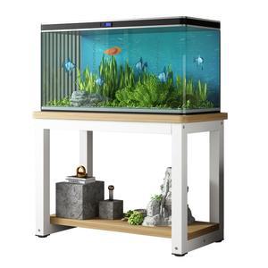 2자 3자 어항선반 축양장 철제 화이트 수족관 40x30x70cm 라운딩 다이 데스크탑 스탠드 받침대
