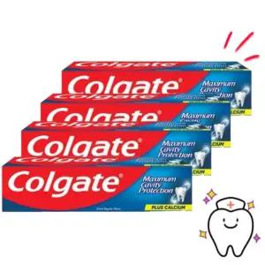 [콜게이트] 콜게이트 치약 250g x 4개 고불소 그레이트 레귤러 입 냄새 치약