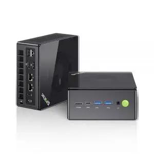 GMKtec 게이밍 미니 PC K8 플러스 AMD 라이젠 7 8845HS8C16T 최대 5.1GHz 32GB DDR5 RAM 1TB SSD 데스크탑