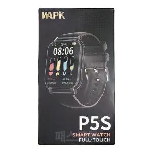 WAPK P5S 웨어러블 블루투스 스마트 워치 1.85인치 GPS + 블루투스 4.7cm 블랙