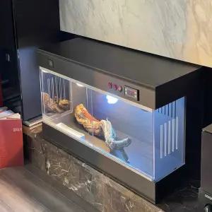 파충류 케이지 사육장 생태관 테라리움 온도 조절 난방 50x30x30