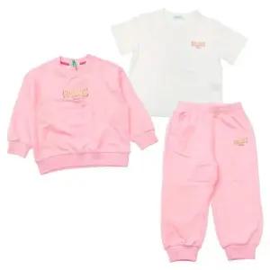 [갤러리아] (베네통키즈) COLORS 3PCS 트레이닝세트 QASE03561 PK