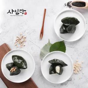 사임당 찐 냉동 모시송편 20개입 통동부 동부기피 흑임자