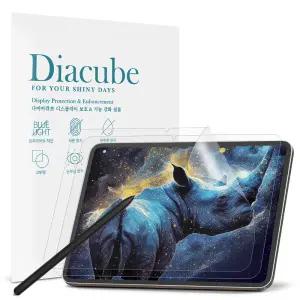 다이아큐브 갤럭시 S11 11인치 저반사 사각사각 종이질감 블루라이트차단 액정보호필름 2매 간편부착