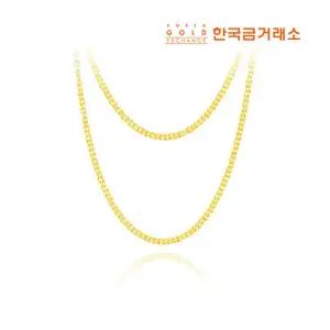 [한국금거래소]24K 레이어드 더블 체인 목걸이