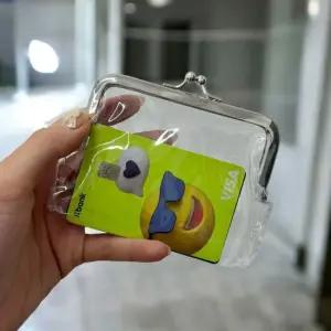 똑딱이 동전지갑 투명 파우치 투명동전지갑 동전파우치 똑딱이파우치 투명카드지갑 똑딱이동전지갑