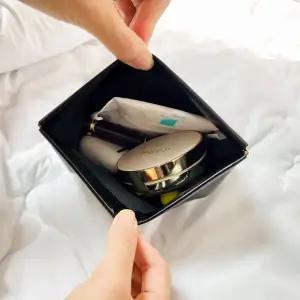 고품질 화장품 악세사리 자석 파우치 블랙 대형 (WFK33GM)