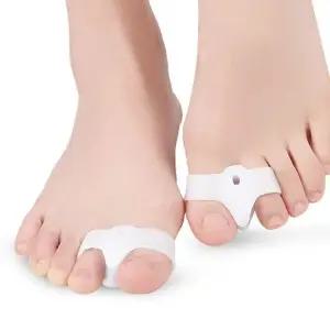 고품질 부드러운 반투명 발가락 보호 커버 발보호 쿠션 관리 발가락지압 새끼발가락보호 (WFK3NI1)
