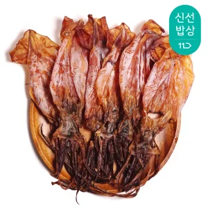 [더주] 못생겨도 맛있다! 쫄쫄이오징어 8-16미 260g 내외
