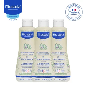 무스텔라 젠틀 샴푸 500ml 2개+1개
