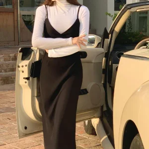 모얼 랩 뷔스티에 원피스 여름 여성 하객룩 데이트룩