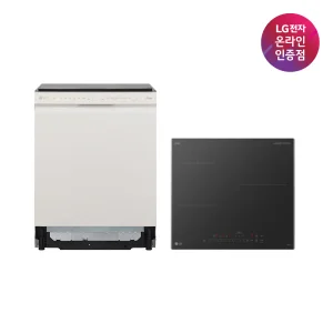 [환급체감가 151만대] LG 디오스 오브제컬렉션 식기세척기 인덕션세트 DUE5BGL1E+BEI3