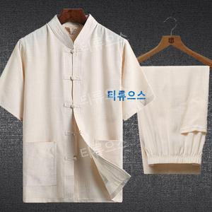 남자계량한복 어른 청소년 계량 개량 법복 린넨 여름 선비 생활 티류으스