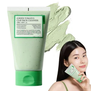 풀리 비건 그린 토마토 클레이 팩 클렌저 120ml 2개