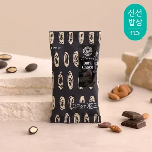 [산과들에] 다크초콜릿아몬드 30봉 낱봉/ 초콜릿 견과류 간식