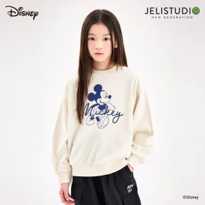 [디즈니]미키 마우스 심플드로잉맨투맨티셔츠