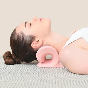 휴비딕 넥스트레쳐 목스트레칭 거북목 교정 안마 HN-01 핑크