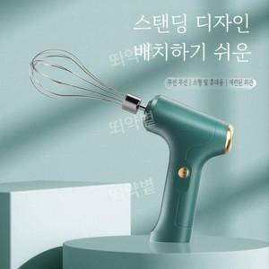 우유거품기 전동휘핑기 무선 티류으스