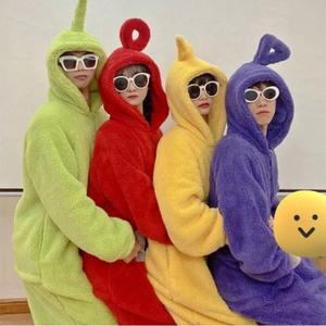 텔레토비 잠옷 파자마 파티 일체형 귀여운 캐릭터 티류으스