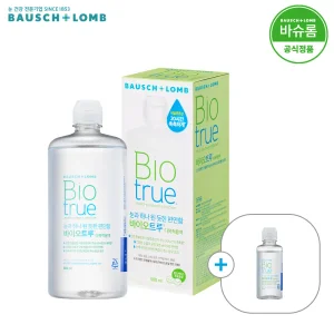 [클리어런스] 바슈롬 바이오트루 렌즈세척액 500ml x1개 (+120ml) (소비기한 25-12-31