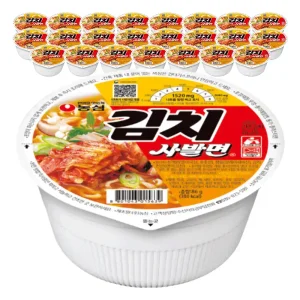농심 김치사발면 86g, 24개