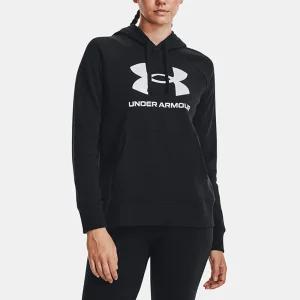 [언더아머] AQD Rival Fleece Lock up Hoodie (1373060-001-K)