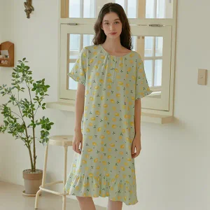 댑 레몬시아 프리브 원피스잠옷 여성용_GPJ17299
